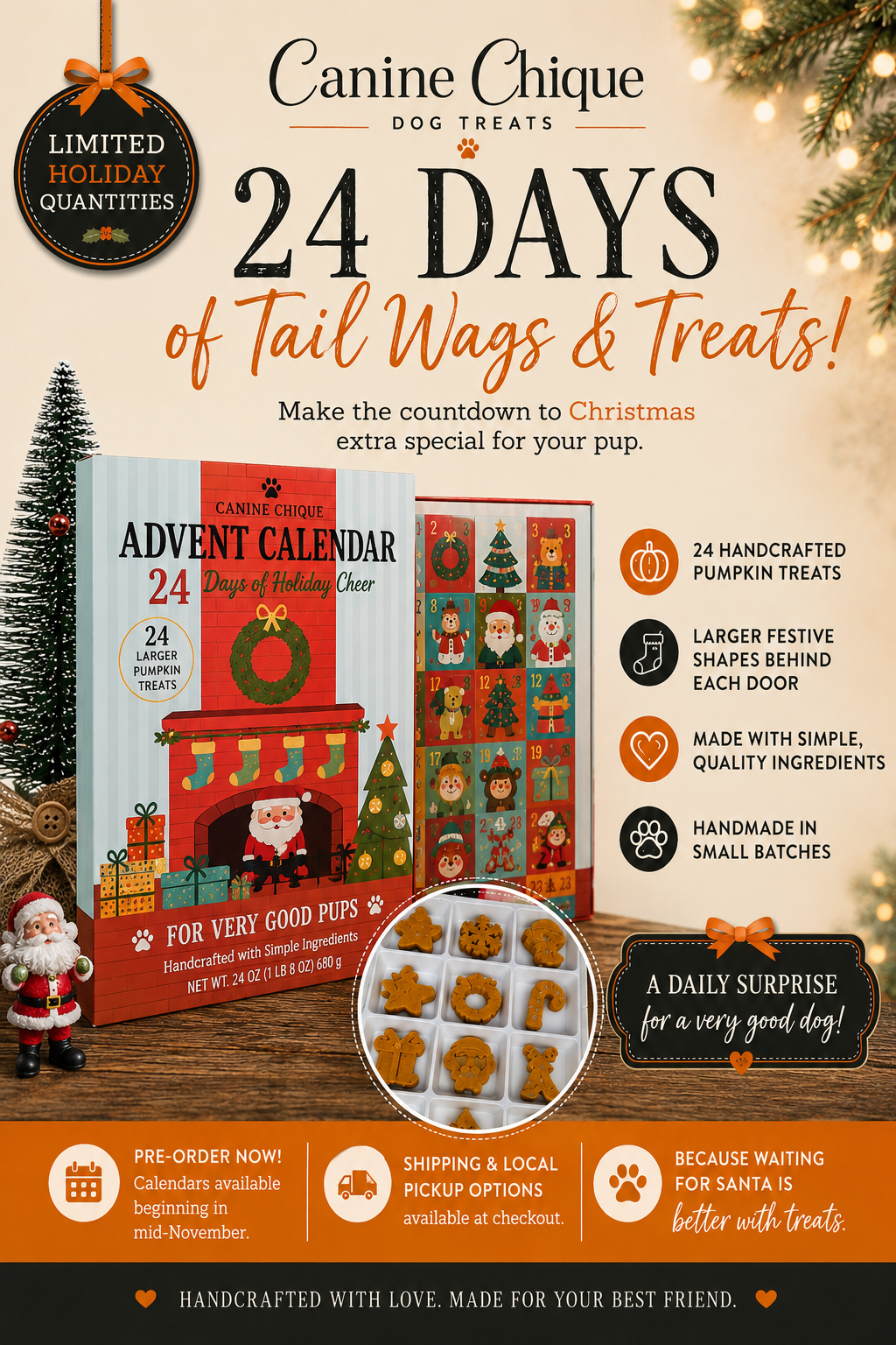 24 Days of Treats – Dog Advent Calendar