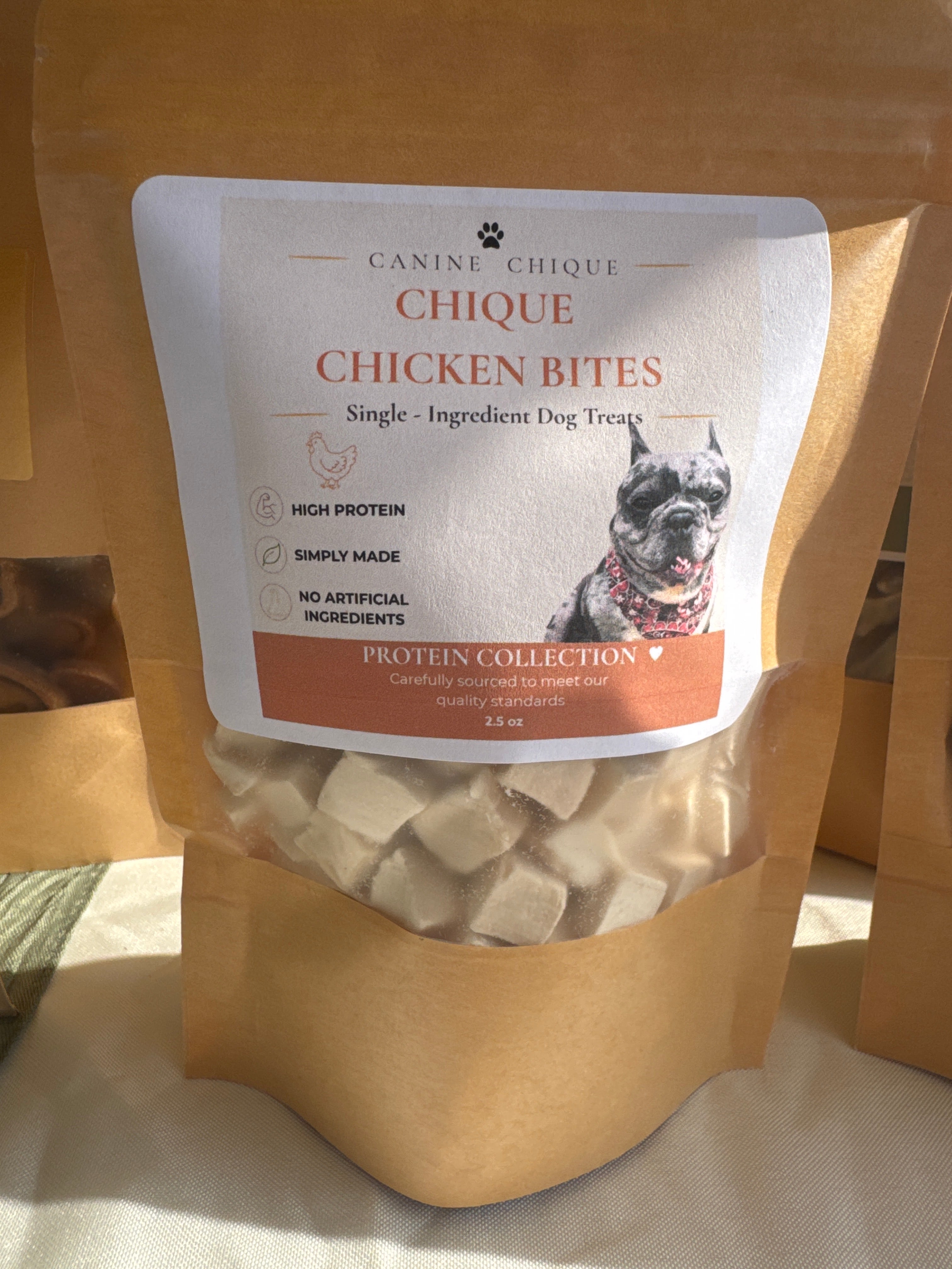 Freeze-Dried Chicken Bites- Protein Collection 2.5 oz